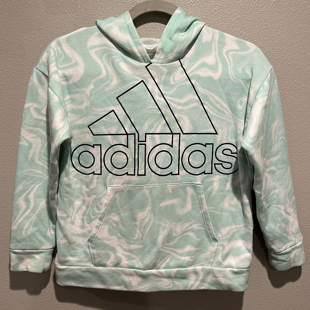 Adidas girls hoodie sweater size: medium 10/12